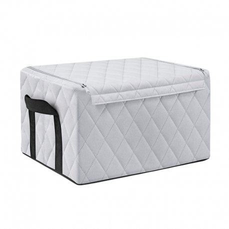Storage Box with Lid Rhombus Light Grey - Storagebox L - Reisenthel REISENTHEL RTLFT7060