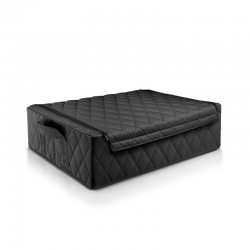 Storage Box with Lid Rhombus Black - Storagebox Low - Reisenthel REISENTHEL RTLFV7059