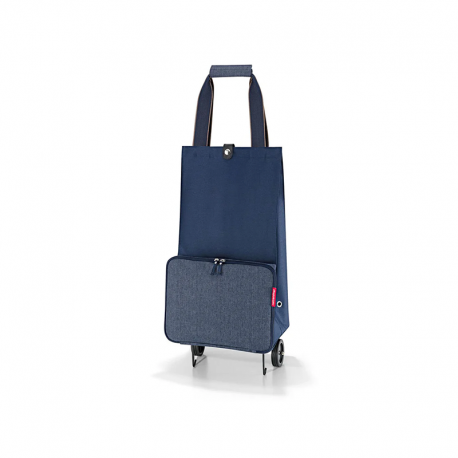 Foldable Shopping Trolley Herringbone Dark Blue - Foldabletrolley - Reisenthel REISENTHEL RTLHK4113
