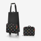 Foldable Shopping Trolley Dots - Foldabletrolley Black - Reisenthel REISENTHEL RTLHK7009