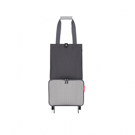 Foldable Shopping Trolley Herringbone Grey - Foldabletrolley - Reisenthel REISENTHEL RTLHK7074