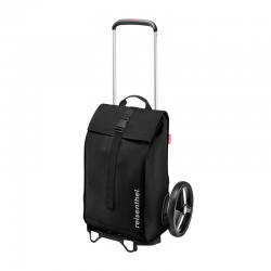 Shopping Trolley with Roll-Top Bag Black - Citycruiser - Reisenthel