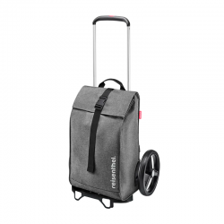 Shopping Trolley with Roll-Top Bag Twist Silver - Citycruiser - Reisenthel
