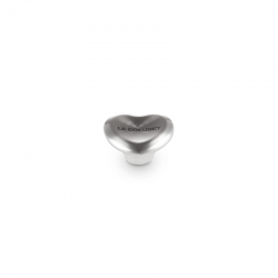 Heart Knob 4,7cm - Signature Steel - Le Creuset LE CREUSET LC94038450000002