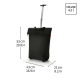 Shopping Trolley M Dots Black - Reisenthel REISENTHEL RTLNT7009