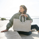 Bolsa para Compras L Herringbone Areia - Loopshopper - Reisenthel REISENTHEL RTLOR6049
