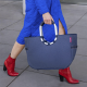 Bolsa para Compras L Herringbone Azul Escuro - Loopshopper - Reisenthel REISENTHEL RTLOR4113