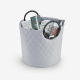 Cesto de Lavandaria com Pegas S Cinza Claro Losangulo - Loophome - Reisenthel REISENTHEL RTLVR7062