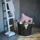 Cesto de Lavandaria com Pegas S Preto Losangulo - Loophome - Reisenthel REISENTHEL RTLVR7071