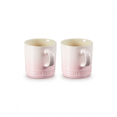Stoneware Set of 2 London Mugs 350ml Shell Pink - Le Creuset LE CREUSET LC79111357770000