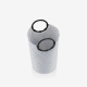 Laundry Bag M with Handles Rhombus Black - Loophome Light Grey - Reisenthel REISENTHEL RTLVS7062