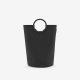 Cesto de Lavandaria com Pegas M Preto Losangulos - Loophome Negro - Reisenthel REISENTHEL RTLVS7071