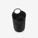 Cesto de Lavandaria com Pegas M Preto Losangulos - Loophome Negro - Reisenthel REISENTHEL RTLVS7071
