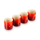 Set de 4 Tazas Grés 350ml Cereza - Le Creuset LE CREUSET LC79113350600000