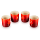 Set 4 Canecas Grés 350ml Cereja - Le Creuset LE CREUSET LC79113350600000
