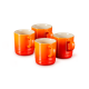 Set de 4 Tazas Grés 350ml Volcanico - Le Creuset LE CREUSET LC79113350900000