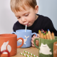 Kids Mug with Two Handles Fox 250ml - Buddies Orange - Asa Selection ASA SELECTION ASA49061514