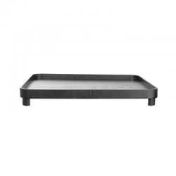 Bandeja con Pie 45,5x36cm Madera de Sauce - Wood Black Preto - Asa Selection ASA SELECTION ASA53971970