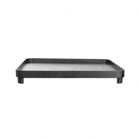 Bandeja con Pie 45,5x36cm Madera de Sauce - Wood Black Preto - Asa Selection ASA SELECTION ASA53971970