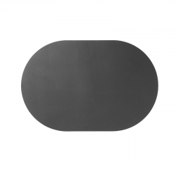Individual de Mesa Oval 49,5x33cm Preto - Placemats - Asa Selection ASA SELECTION ASA7875420