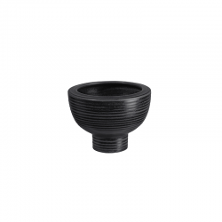 Vaso com Pé Preto 10cm - Midoro - Asa Selection ASA SELECTION ASA2219174