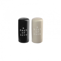 Salt and Pepper Shaker Set - Hey! Multicolored - Asa Selection ASA SELECTION ASA17390277