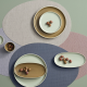 Individual de Mesa Argila 45x35cm - Placemats Rosa - Asa Selection ASA SELECTION ASA78150076