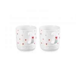 Set of 2 Hearts Mugs 350ml - L'Amour - Le Creuset LE CREUSET LC89111350101803