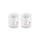 Set of 2 Hearts Mugs 350ml - L'Amour - Le Creuset LE CREUSET LC89111350101803