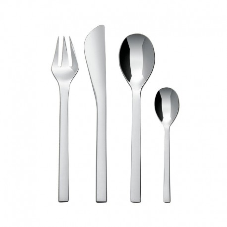 Faqueiro de 24 Peças - Colombina Collection Inox - Alessi ALESSI ALESFM06S24
