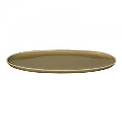 Oval Platter 28,5x16cm Mocha - Semana - Asa Selection ASA SELECTION ASA27200503