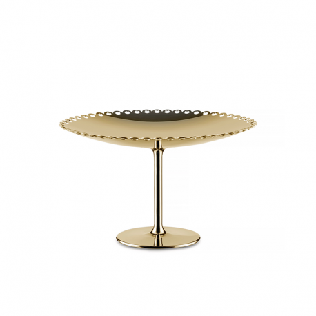 Cake Stand Brass - Edges - Alessi ALESSI ALESITM06BR