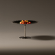 Cake Stand Brass - Edges - Alessi ALESSI ALESITM06BR