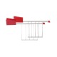 Set 2 Toaster Racks Red - Plissé - Alessi ALESSI ALESMDL08RAR