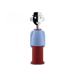 Saca-Rolhas Azul e Vermelho - Alessandro M. - Alessi ALESSI ALESAM23LAZR