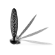 Rocking Bowl Black - Lovely Breeze - Alessi ALESSI ALESSA01B