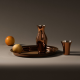 Cup Copper - Kuru Kuru - Alessi ALESSI ALESITM13CU