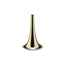 Flower Vase Gold S - Trumpet - Alessi ALESSI ALESITM04BR
