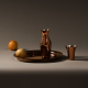 Carafe Copper - Kuru Kuru - Alessi ALESSI ALESITM11CU