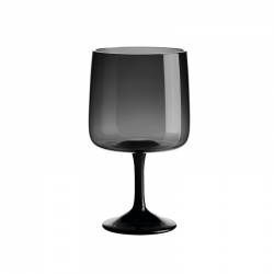 Vaso Alto con Pie 200ml Gris - Sarabi - Asa Selection