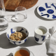 Set of 4 Dessert Plates - Yunokiware White - Alessi ALESSI ALESNF08/5