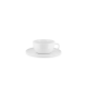 Juego de 4 Tazas de Té con Platillo - Itsumo Blanco - Alessi ALESSI ALESNF07/78S
