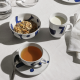 Juego 4 Tazas de Té con Platillo - Yunokiware Blanco - Alessi ALESSI ALESNF08/78S