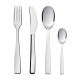 16-Piece Cutlery Set - Knifeforkspoon Steel - Alessi ALESSI ALESAJM22S16M