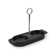Ceramic Tray for Two Mills Black - Linea - Peugeot Saveurs PEUGEOT SAVEURS PG44527