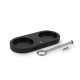 Bamboo Tray for Two Mills with Handle Black - Linea - Peugeot Saveurs PEUGEOT SAVEURS PG44565