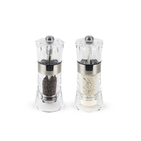 Salt and Pepper Mill Set 14cm - Oslo Transparent - Peugeot Saveurs PEUGEOT SAVEURS PG2/3457300