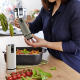 Electric Salt and Pepper Mill Set 15cm - Line Electric Transparent - Peugeot Saveurs PEUGEOT SAVEURS PG2/4314800