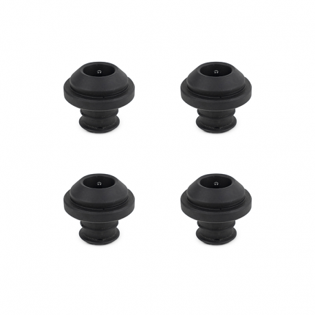 Conjunto 4 Rolhas para Vinho Bomba Elétrica - Preserve Preto - Peugeot Saveurs PEUGEOT SAVEURS PG210885