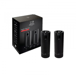 Molinillo Eléctrico Sal y Pimienta 15cm Negro Mate - Night Electric - Peugeot Saveurs PEUGEOT SAVEURS PG4329200